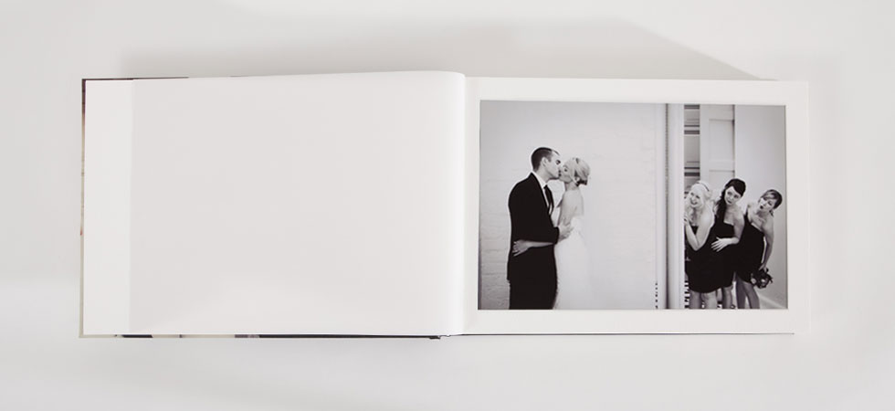 Queensberry Press Album Translucent page open