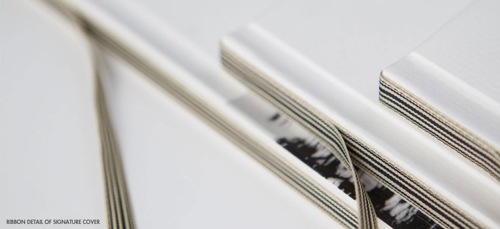 Queensberry Press Book Signature Ribbon detail