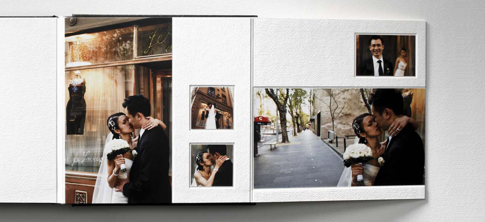 Queensberry Album Flip page open